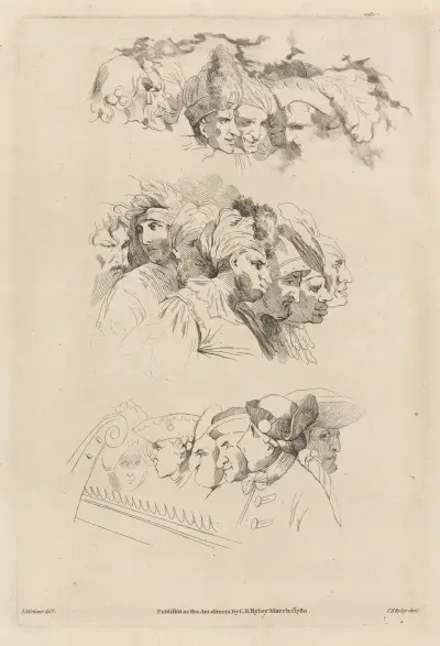 Heads av John Hamilton Mortimer