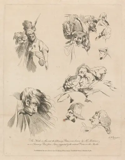 Heads av John Hamilton Mortimer
