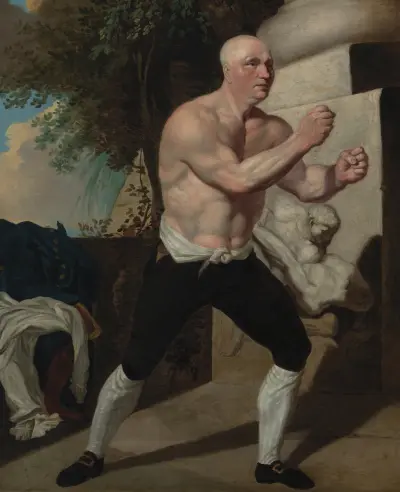 Jack Broughton, The Boxer av John Hamilton Mortimer