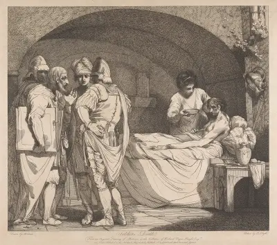 Life and Death of a Soldier; Soldier’s Death av John Hamilton Mortimer