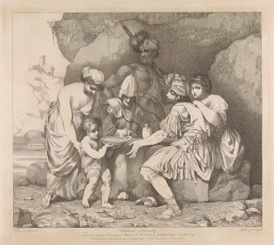 Life and Death of a Soldier; Soldier’s Family av John Hamilton Mortimer