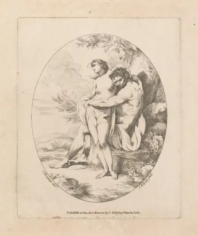 Monster with Maiden av John Hamilton Mortimer