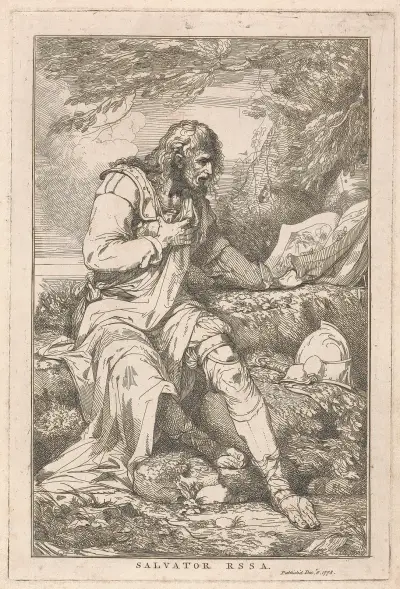 Salvator Rosa av John Hamilton Mortimer