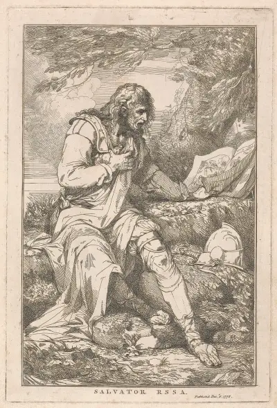 Salvator Rosa av John Hamilton Mortimer