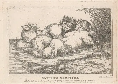 Sovande monster av John Hamilton Mortimer