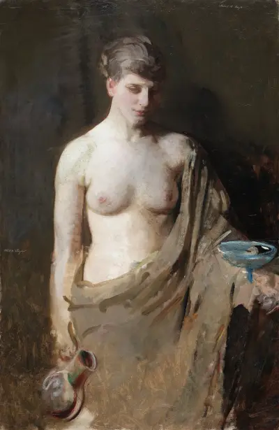 Hebe av Abbott Handerson Thayer