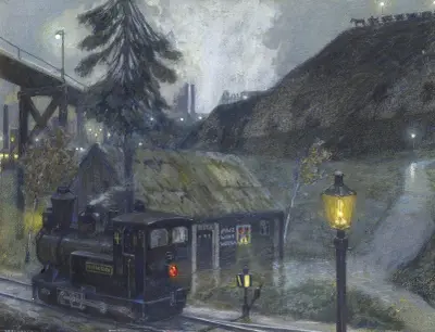 U dolu, Hans Baluschek
