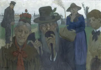 Sluchátko, Hans Baluschek