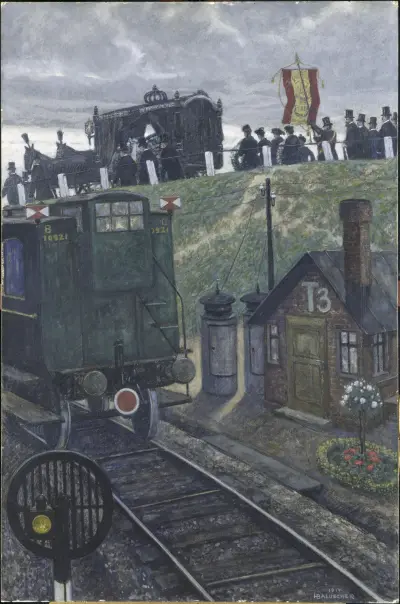 Poslední vůz, Hans Baluschek