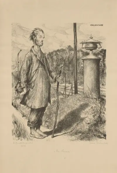 Tulák, Hans Baluschek