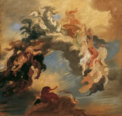 Der Sieg des Lichtes über die Finsternis, 1884 – nr 2 av Hans Canon