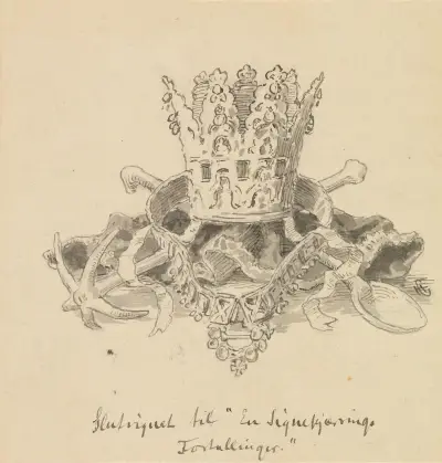 Brurestas av Hans Gude
