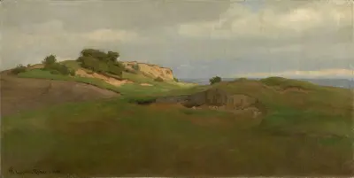 Kustlandskap, Rügen av Hans Gude