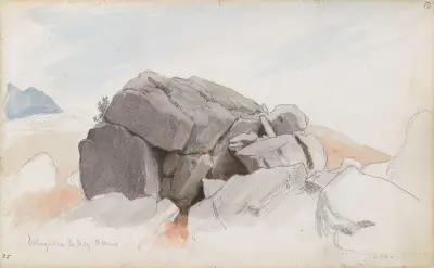 Dolwydellan Valley av Hans Gude
