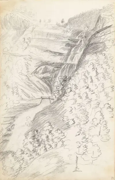 Foss av Hans Gude