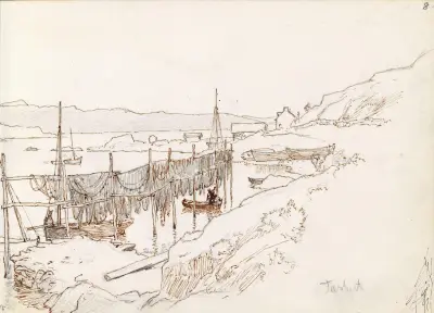Fra Tarbert av Hans Gude