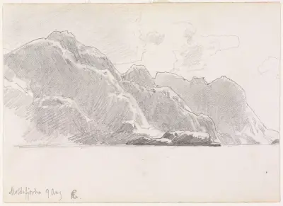 Moldefjorden av Hans Gude
