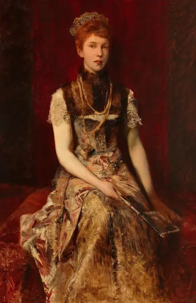Dora Fournier-Gabillon av Hans Makart