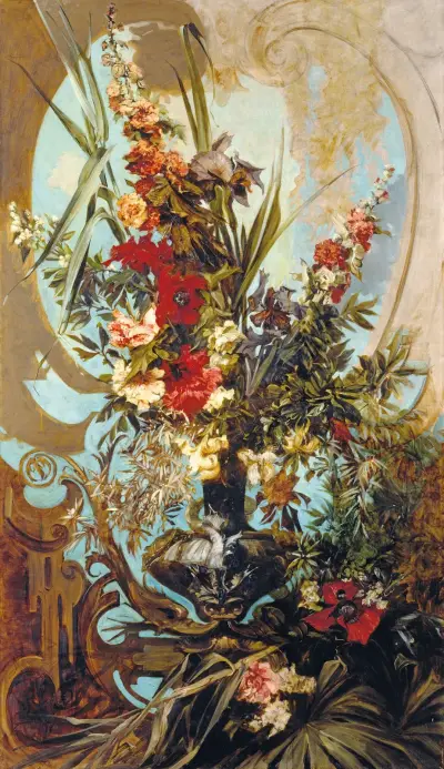 Blombukett av Hans Makart