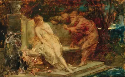 Susanna och de äldste av Hans Makart