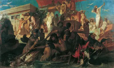 Nilenjakten av Hans Makart