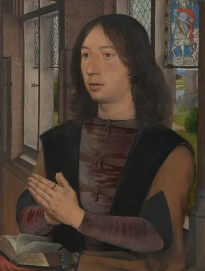 Maarten van Nieuwenhove av Hans Memling
