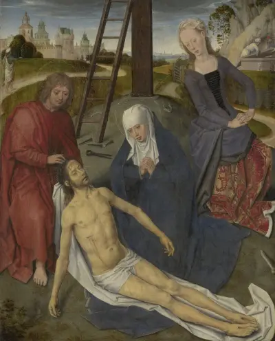 St. Barbara av Hans Memling