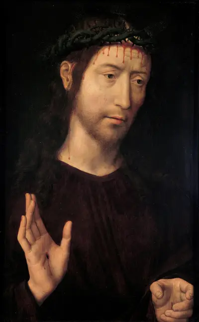 The Man of Sorrows av Hans Memling