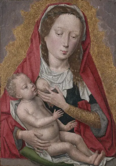Virgin and Child, 1470 av Hans Memling