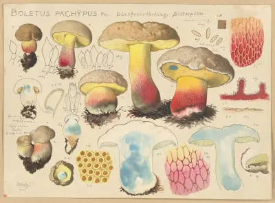 Boletus pachypus Fr. av Hans Walty