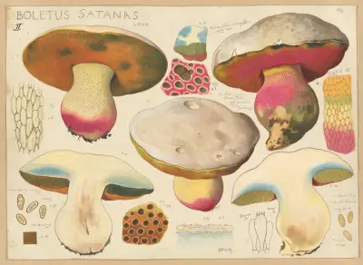 Boletus satanas Lenz. 2 av Hans Walty