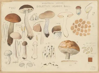 Boletus scaber Bull. av Hans Walty