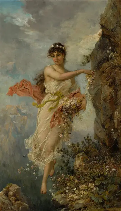 Alpenflora av Hans Zatzka