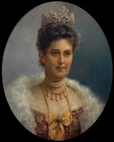 Erzherzogin Maria Annunziata av Hans Zatzka