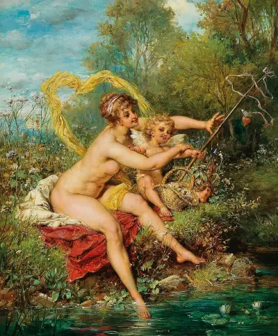Fiske av Hans Zatzka