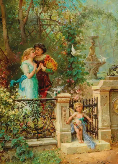 Im Banne Amors av Hans Zatzka