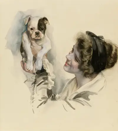 Smile Even If It Hurts (Prize Winners) av Harrison Fisher