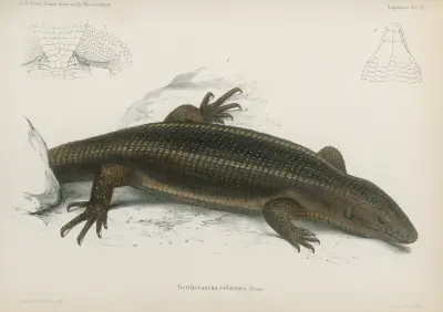 Gerrhosaurus robustus, Wilhelm Karl Hartwich Peters