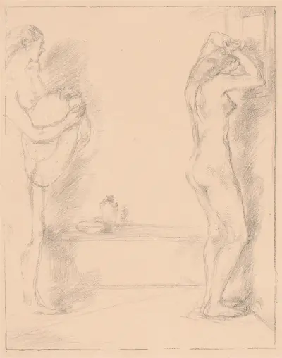 A Dressing Room av Charles Haslewood Shannon
