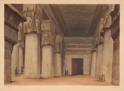 Denderah av Hector Horeau