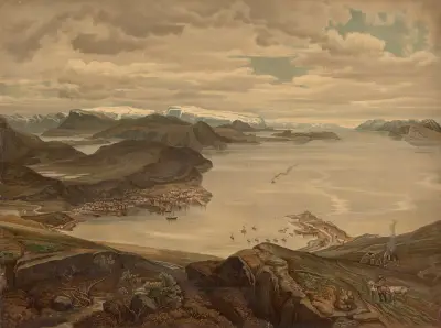 Hammerfest av Heinrich Leutemann