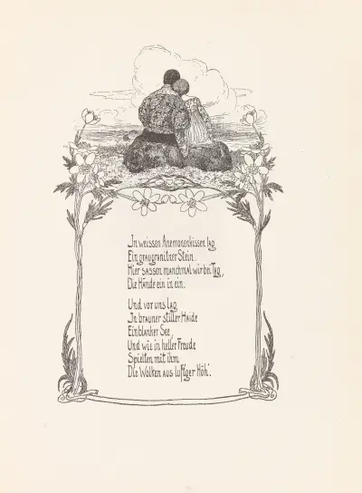 Dir. Gedichte av Heinrich Vogeler