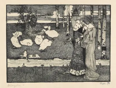 Grodkungen av Heinrich Vogeler