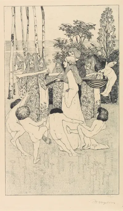 Minnetraum av Heinrich Vogeler