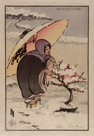 Little Pink Plum av Helen Hyde