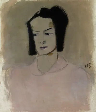 Finnische Krankenschwester III (Ester Räihä) von Helene Schjerfbeck