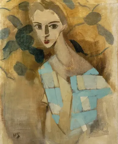 Girl From Eydtkuhne Ii av Helene Schjerfbeck