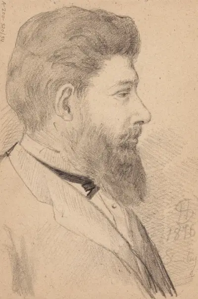 Henrik Adlercreutz av Helene Schjerfbeck