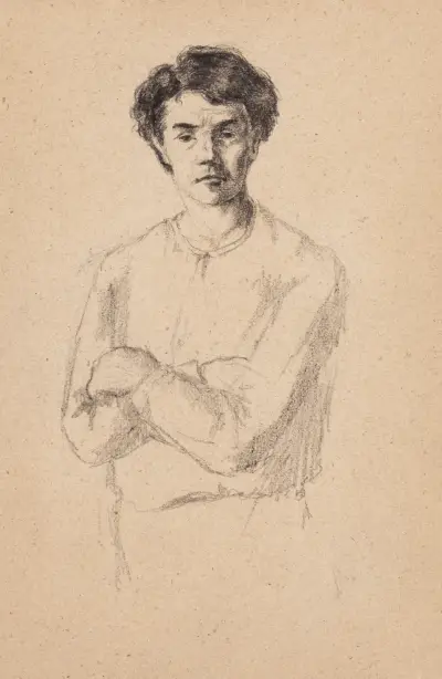 Junger Mann von Helene Schjerfbeck