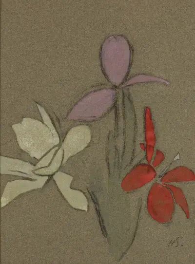 Małe lilie, Helene Schjerfbeck